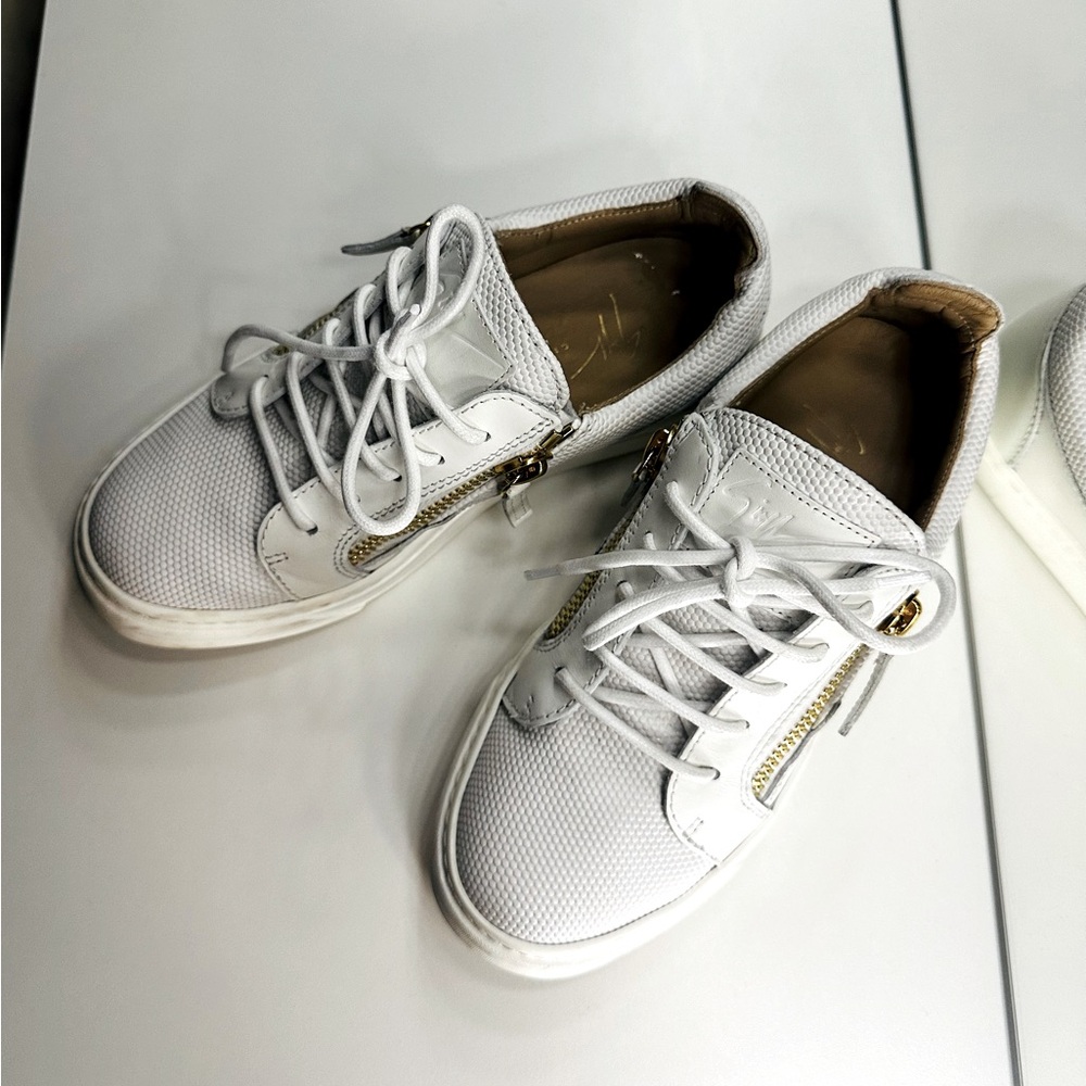 Giuseppe Zanotti Women Leather Sneakers 36 Size